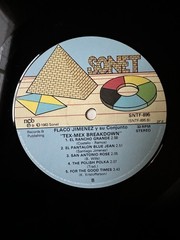 Flaco Jiménez Tex-Mex Breakdown Vinyl LP 1983 Sonet SNTF-895 VG++/EX