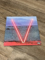 Maroon 5 V Vinyl 2014, 222 Records see-thru Red colored vinyl Record