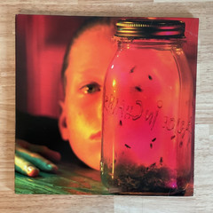 Vintage Alice In Chains Record Jar Of Flies/Sap Grunge Columbia 2LP ETCHED