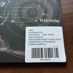 Omar Apollo – Friends – 🟣 Plum EP Vinyl Limited UO Edition x/1000 – New ✅