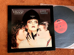 Visage ‎Love Glove 8810321 1984 12″ EP vinyl record New Wave Synth-Pop goth danc