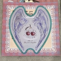 Susannah Joffe SIGNED Vertigo Vinyl Heart & Wing Shaped Vinyl Single Bundle 🪽❤️