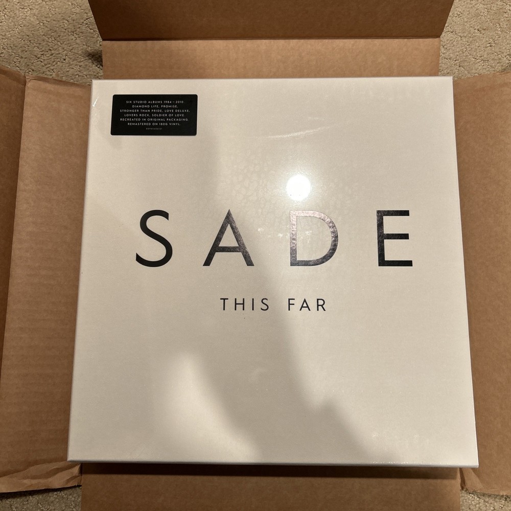 Sade This Far Boxed Set 180 Gram Vinyl Remastered 6 Lp’s Records New Sealed