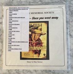 RARE! MAX STEINER MEMORIAL SOCIETY VINYL LP & EP DISTANT DRUMS GERMANY 1993