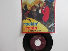 💥‘ BOBBY DAY ‚ HIT 45 + PICTURE [Rockin Robin] 1958 !💥