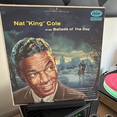 Nat „King“ Cole – Sings Ballads of the Day Capitol 12″ Hi-Fi Jazz Vinyl LP