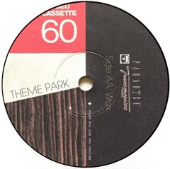 Theme Park A Mountain We Love 7″ vinyl UK Paradyse 2011 pic sleeve – un numbered