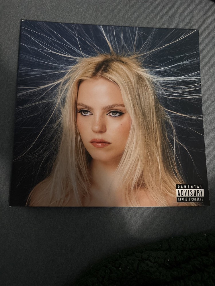 Renee Rapp Snow Angel Black Ice Vinyl Record (2023). Played Once. UVG.