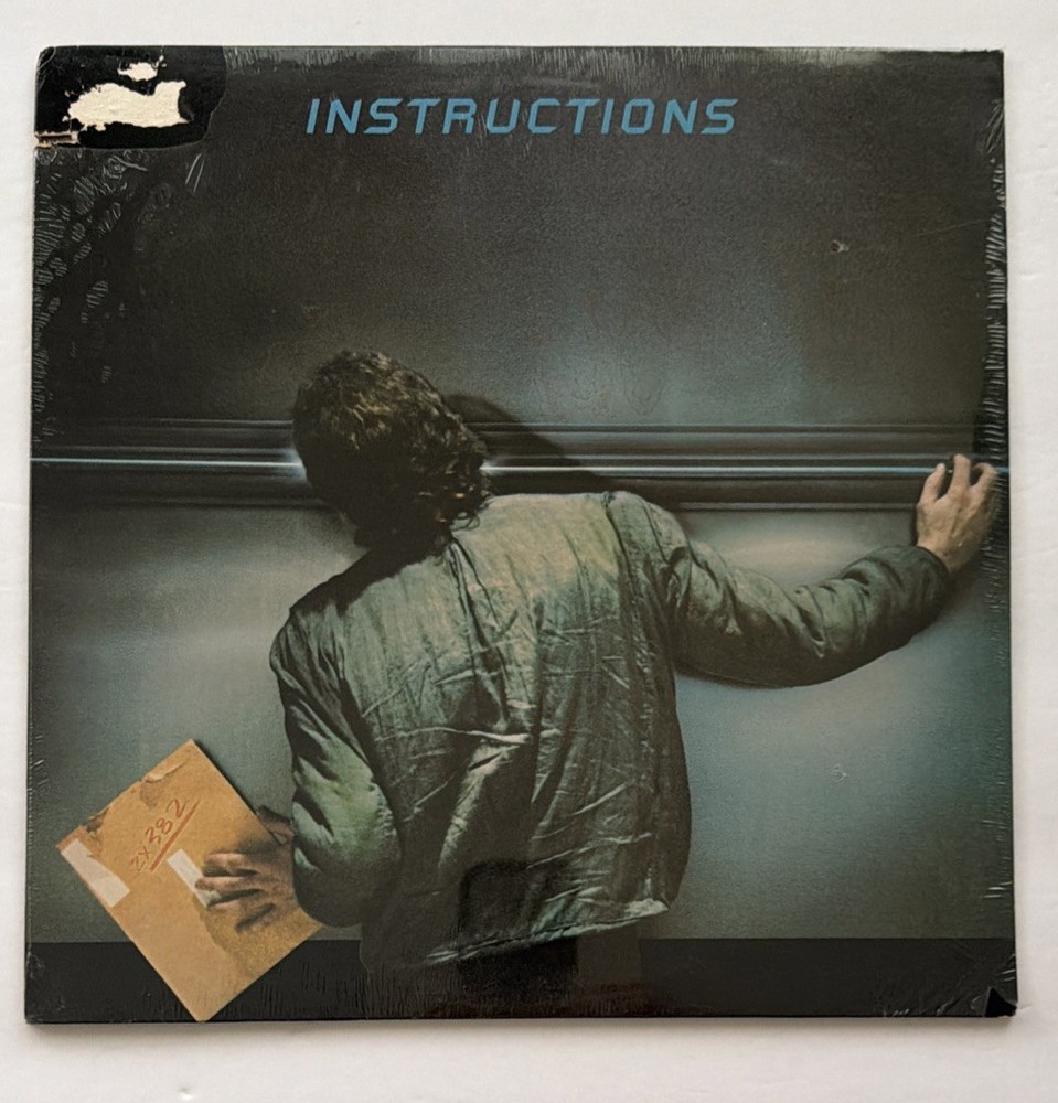Instructions Instructions 1982 Vinyl LP Record New Wave Synth Pop SEALED