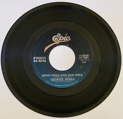George Jones “ Good One And Bad Ones / Still Doin’ Time “ 45 Vinyl Record