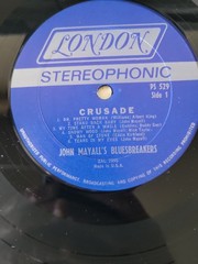 John Mayall’s – Blues Breakers Crusade (London PS 529) LP Album Vinyl Record