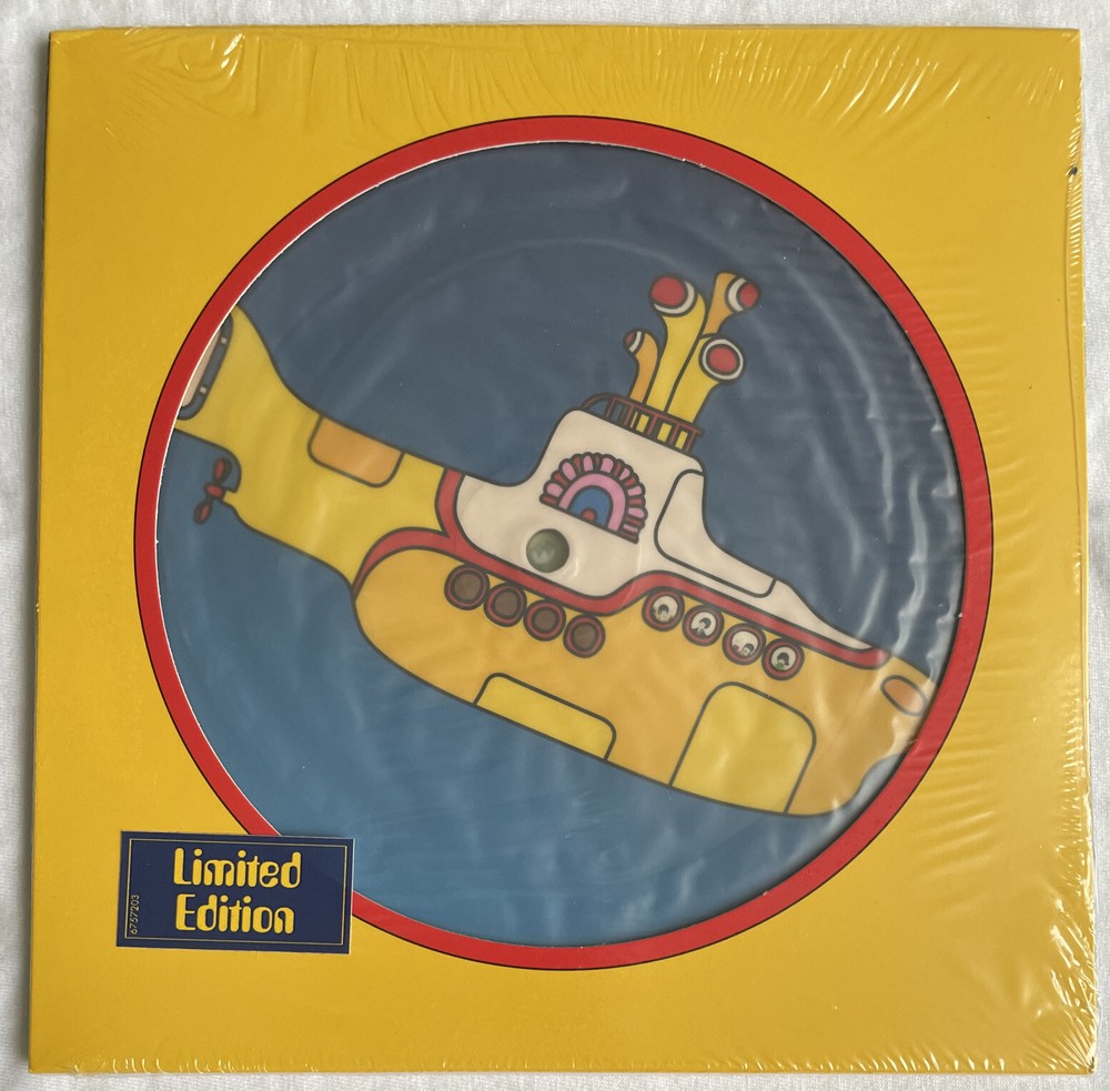 BEATLES -Yellow Submarine- Rare UK 2018 7″ Picture Disc 50th Anniversary (Vinyl)