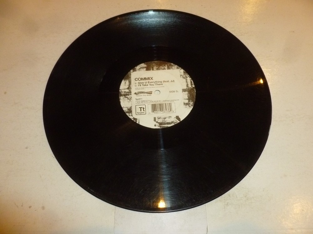 COMMIX – Give U everything – 2003 UK 2-track 12″ Vinyl Single