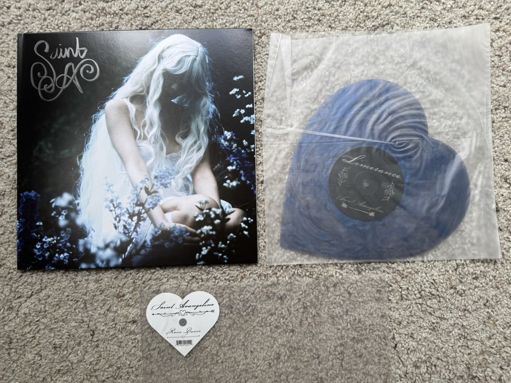 Saint Avangeline SIGNED COVER – Rain Dance VV Vinyl LE /600 – Only 200 Signed