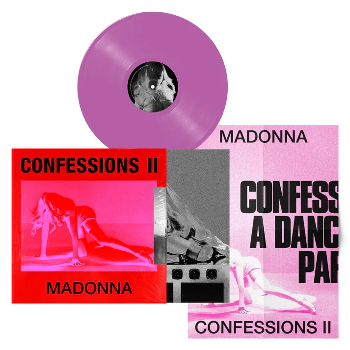 Madonna – Confessions II Violet Edition Colored Vinyl Alternate Cover Community