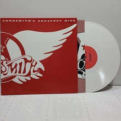 Aerosmith Greatest Hits LP Columbia 2019 EX+ Vinyl White Wax Reissue