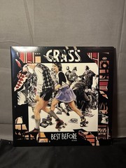 Crass Best Before…1984 Gatefold Lyric Sheet Double LP Vinyl Record – EXCELLENT