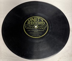 Unity Record 78 RPM Unity Workers Song 400 V+ Thin Flexidisc
