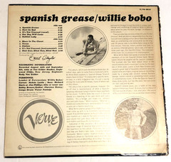 Willie Bobo Spanish Grease Lp mono Latin jazz Vg+