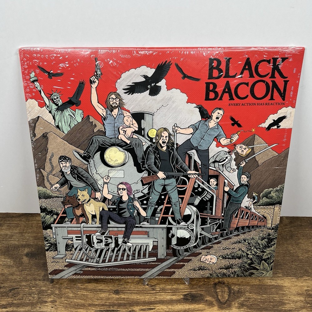 Black Bacon – Every Action Has Reaction 12″ LP Vinyl (AL-0036) – New/Sealed