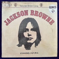 JACKSON BROWNE Saturate Before Use LP STERLING Asylum SHRINK Top Load EX/NM