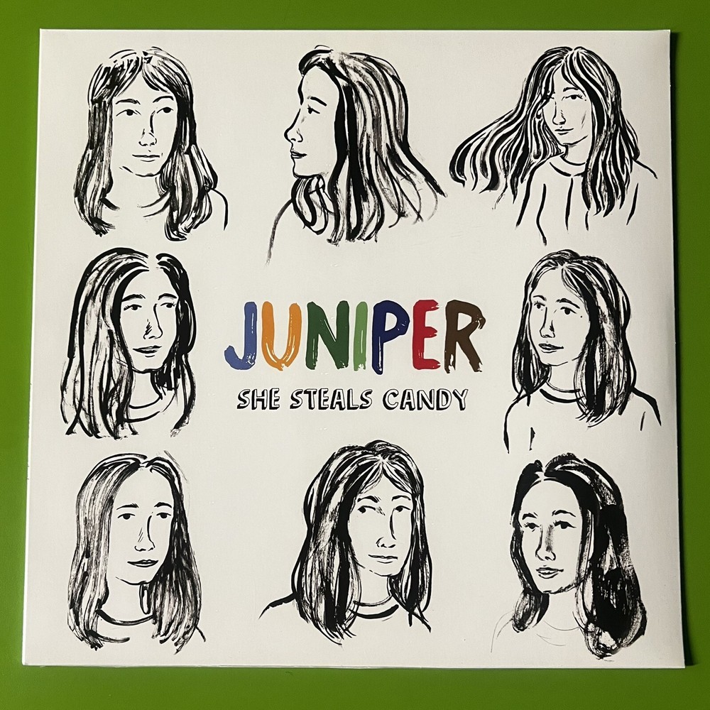 Juniper – She Steals Candy LP SEALED NEW Power Pop Rock N Roll Bubblegum Vinyl x