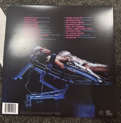 signed teyana taylor – escape room [translucent light blue vinyl] autographed