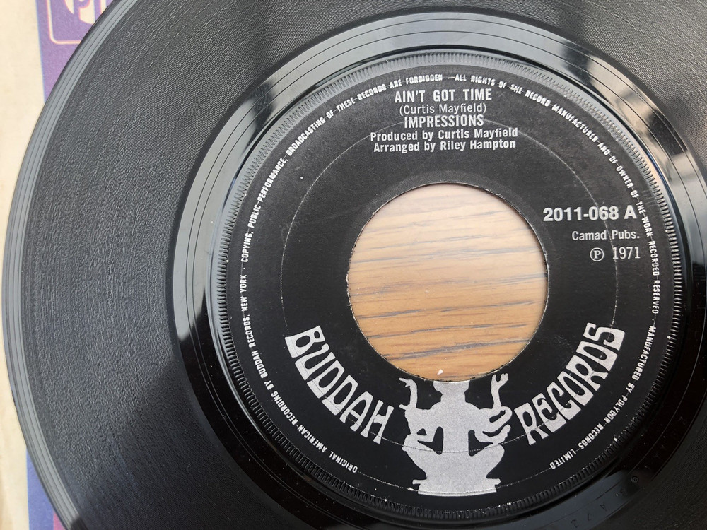 IMPRESSIONS AIN’T GOT TIME BUDDAH NORTHERN SOUL R&B