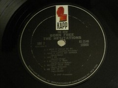 THE HESITATIONS THE NEW BORN FREE LP ORIG ’68 KAPP KS-3548 POP SOUL R&B GEM VG