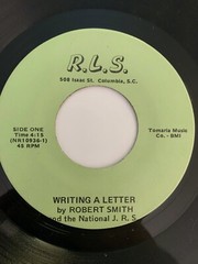 Rare Gospell Soul 45/ Robert Smith & National J.R.’s „Writing A Letter“ R.L.S.