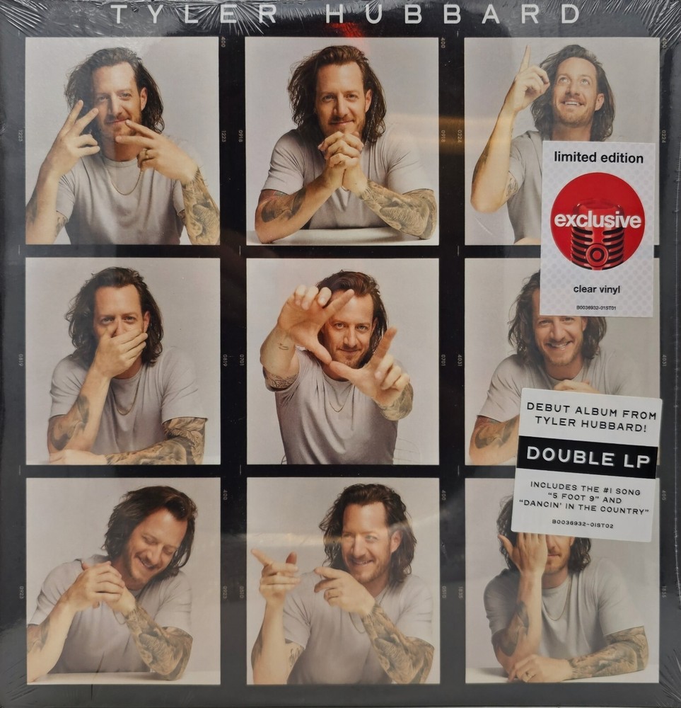 Tyler Hubbard – Tyler Hubbard (Vinyl) Target Exclusive Clear Double LP New