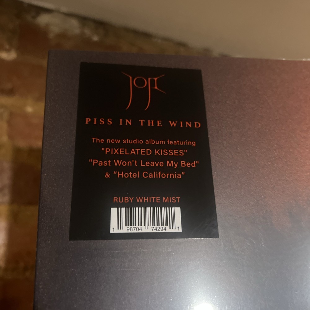 Joji – Piss in the Wind Ruby White Mist Vinyl LP Webstore Exclusive