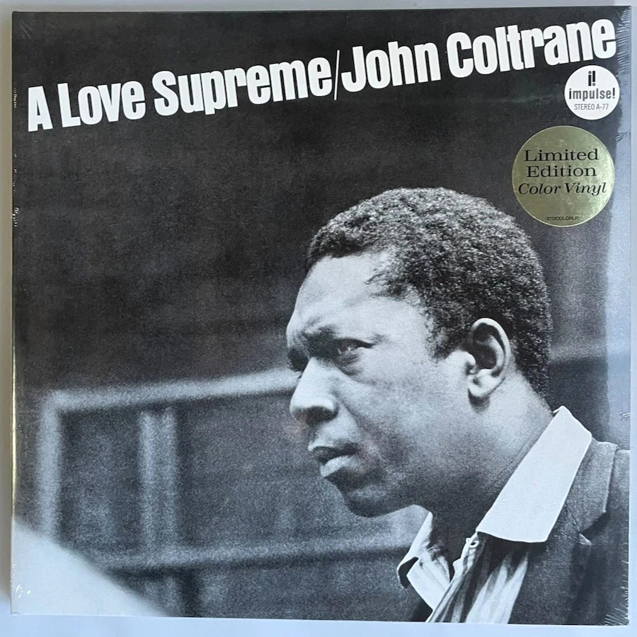 John Coltrane A Love Supreme Double Color Vinyl LP Impulse Records 2021 New