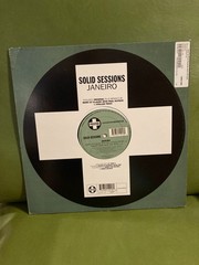 Solid Sessions Janeiro 12” Vinyl Single Positiva Records RARE UK 2002 VG+ trance