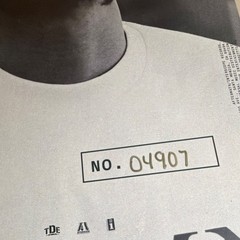 Kendrick Lamar DAMN. NUMBER #4907 Clear Colored Vinyl LP 12″ 33 RPM