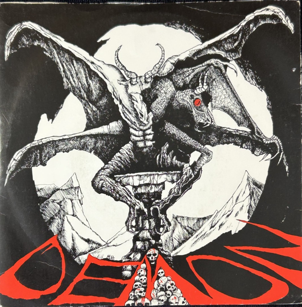 DEMON ‚LIAR‘ 7“ SINGLE CLAY RECORDS CLAY4 1980 UK FIRST PRESS RED VINYL NWOBHM
