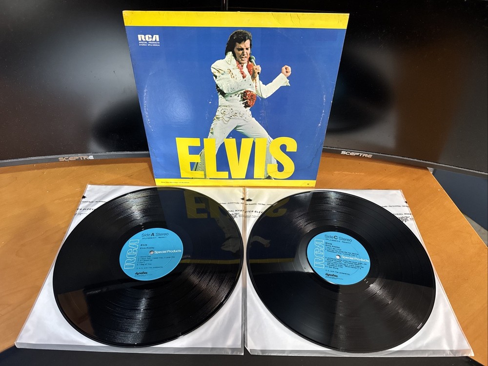 Elvis Presley – Self Titled Double Vinyl LP 1973 RCA Records DPL2-0056 B7 VG+