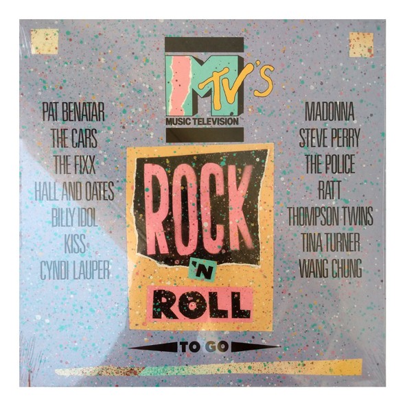 „MTV’s ROCK & ROLL TO GO“ Madonna KISS Hall & Oates PAT BENATAR Lauper+ MINT-!