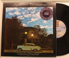 Jackson Browne Promo Lp Late For The Sky On Asylum – Vg+ To Vg++/ Vg++