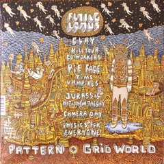 Flying Lotus – Pattern+Grid World LE White/Green Marbled Vinyl Record VMP