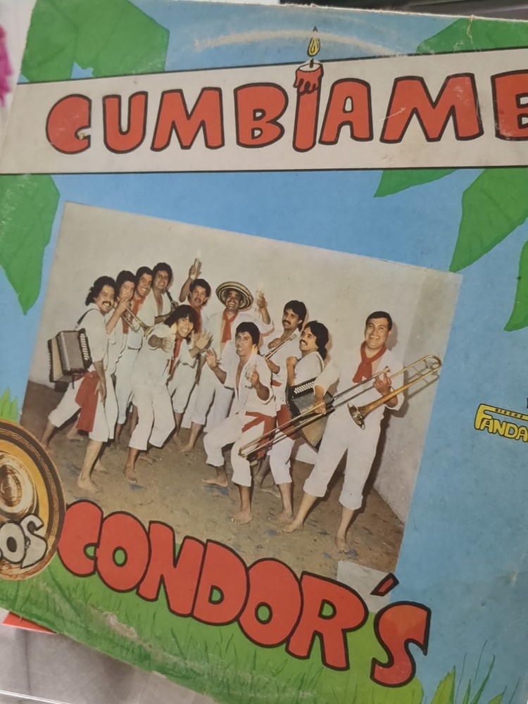 LOS CONDORS Cumbiamba LP 1986 Mexico Fandango Noble Herencia Cumbia Accordion