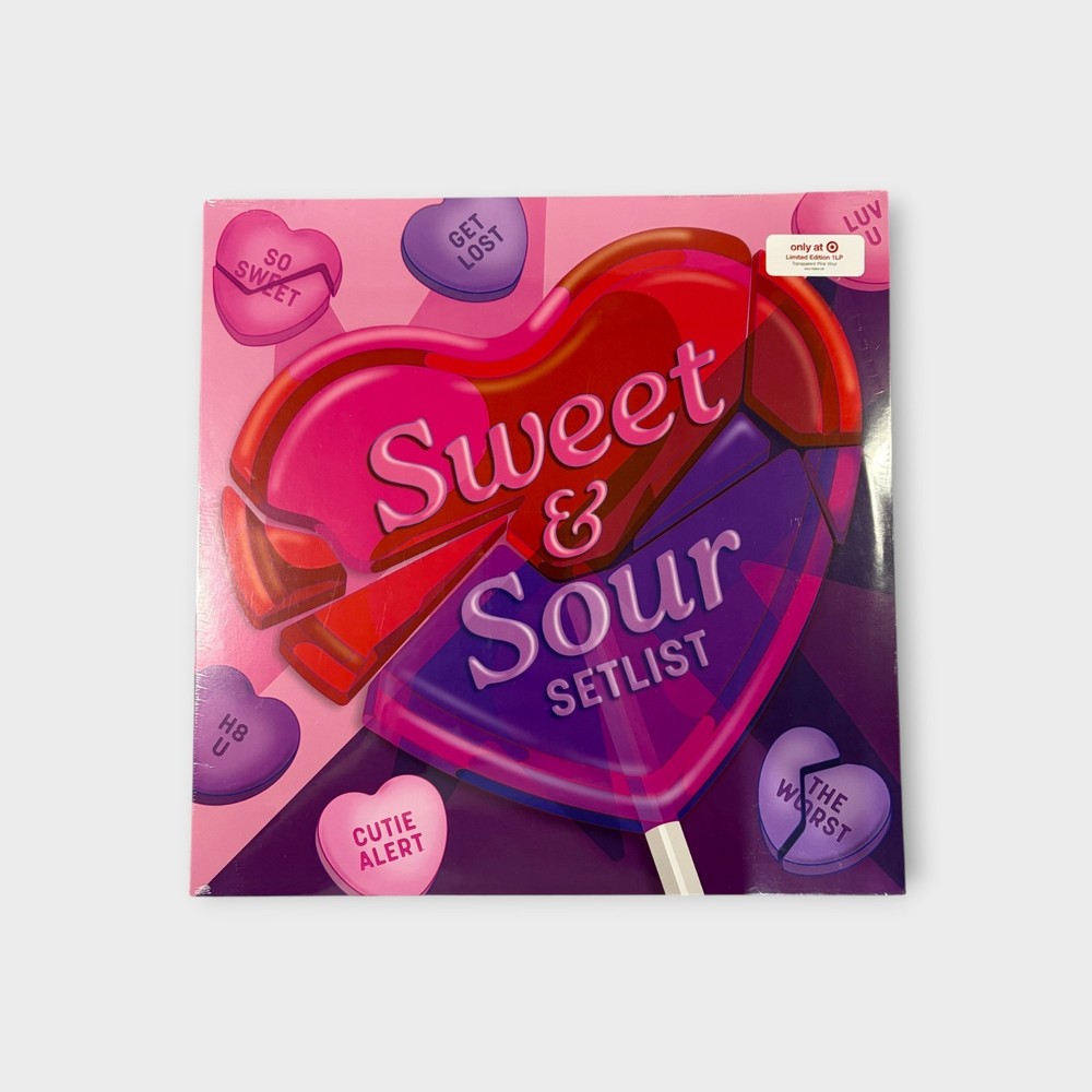 Sweet & Sour Setlist Vinyl LP Target Exclusive Pink Limited Edition Compilation