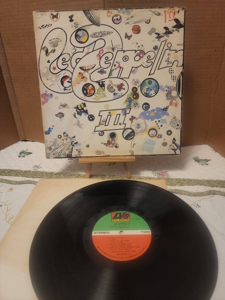 Led Zeppelin – Led Zeppelin III ‎LP OG 1970 Atlantic SD 7201