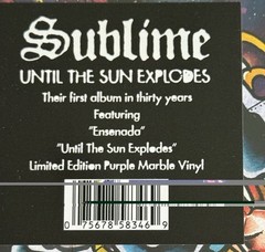 Sublime ~ Until The Sun Explodes, 2LP Ltd Triple Purple Marble Vinyl /1,000 *New