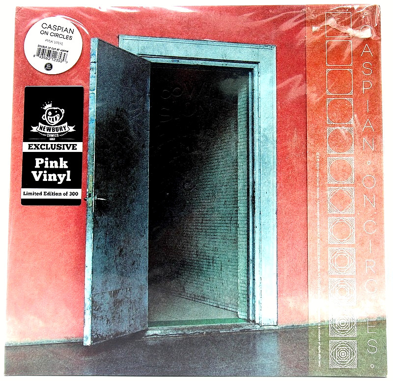Caspian – „On Circles“ 2020 – LTD 2xLP – 45 RPM- Triple Crown- PINK VINYL – NEW
