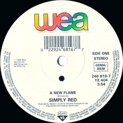 Simply Red – A New Flame / More – 7″ Vinyl Single 1989 WEA Records VG