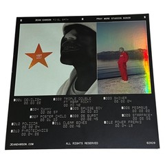Jean Dawson Pixel Bath Vinyl LP 12″ Gold 1st Edition Holographic Art