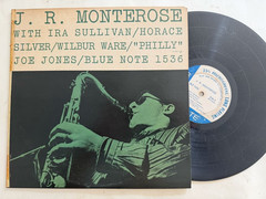 J.R. Monterose Blue Note 1536 LP ~ RARE ~ Flat Edge ~ Lexington ~ DG ~ Ear RVG