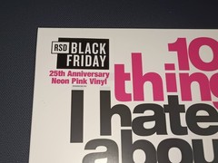10 Things I Hate About You Soundtrack Neon Pink Vinyl LP RSD Black Friday NEW