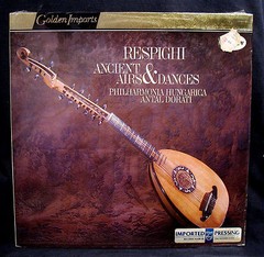 RESPIGHI-ANCIENT AIRS & DANCES-PHILHARMONIC HUNGARIA-DORATI-N Mint Import Album